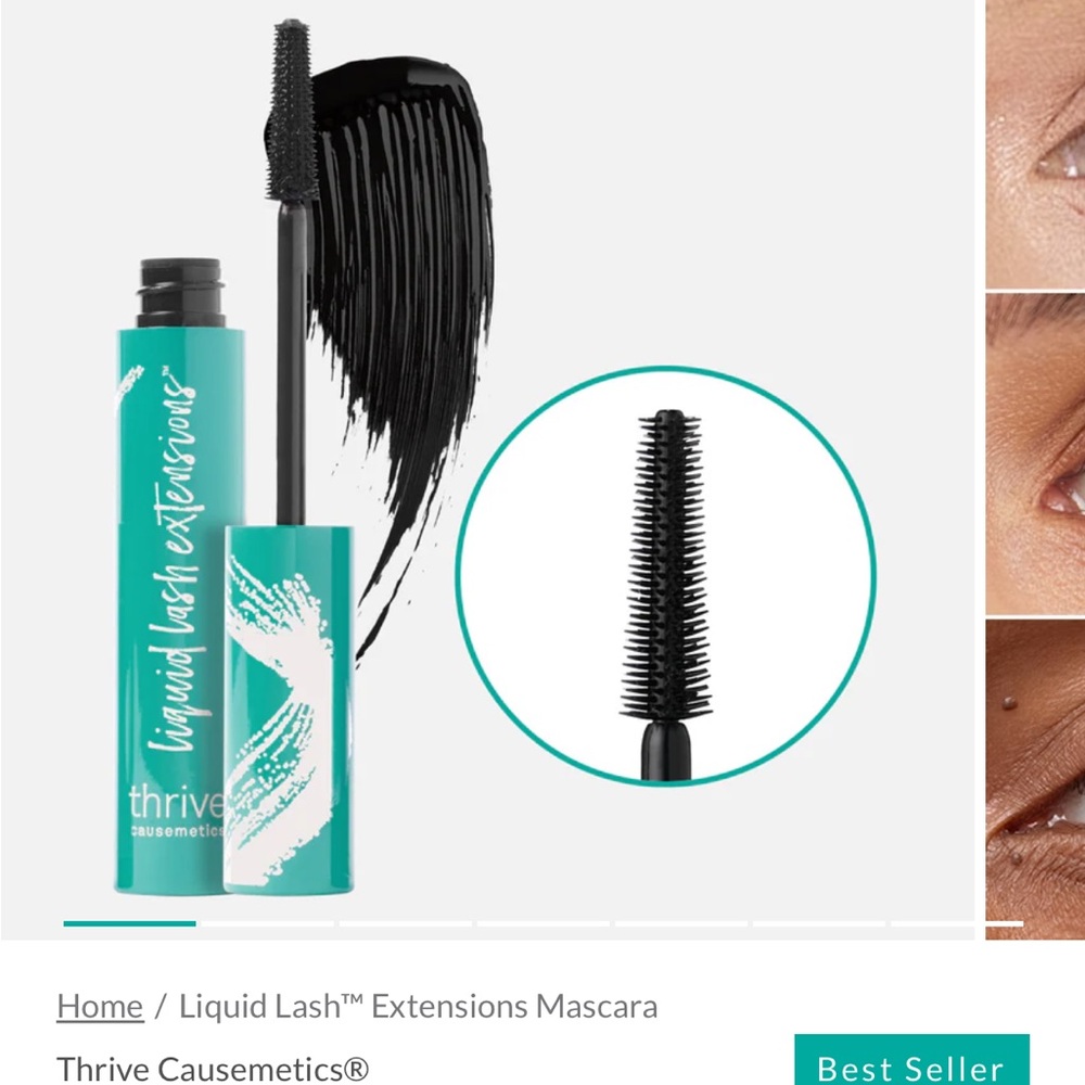 Thrive Causemetics Liquid Lash Extensions Mascara - Black
